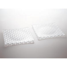 ボサノバ　スクエアプレート21cm（2枚入）