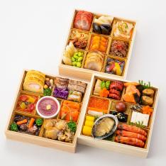 和洋中コラボおせち三段重