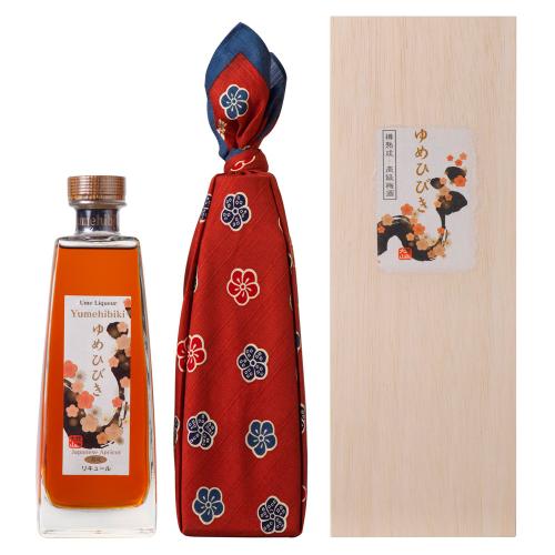 5年熟成　樽仕込高級梅酒ゆめひびき風呂敷桐箱入り