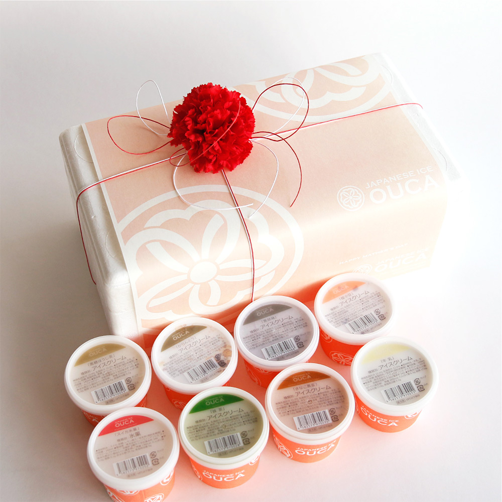 【母の日】母の日限定ラッピング　八味ギフト