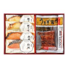 〈味の浜藤〉国産うなぎ・焼魚詰合せ