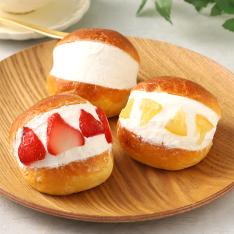 画像3種の彩りマリトッツォ