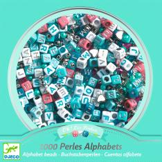 アルファベットビーズ シルバー