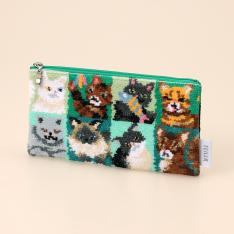 ルック マイキャット フラットポーチ