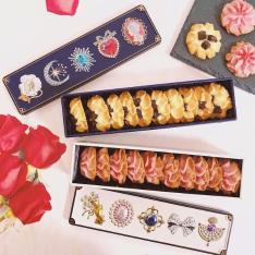 グルテンフリーの宝石箱クッキー2缶セット（チョコチャンク＆苺）（2種・各1缶）