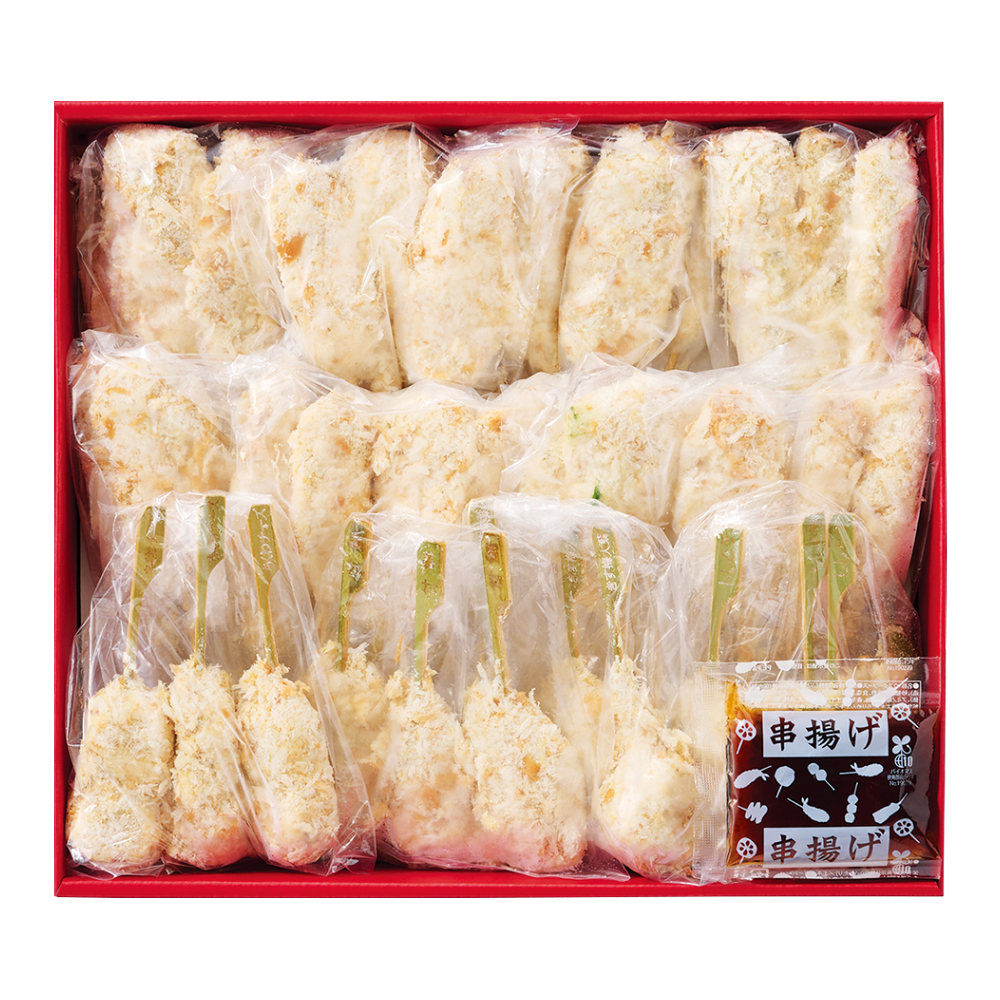 〈大阪・串重〉串揚げ12種36本バラエティセット