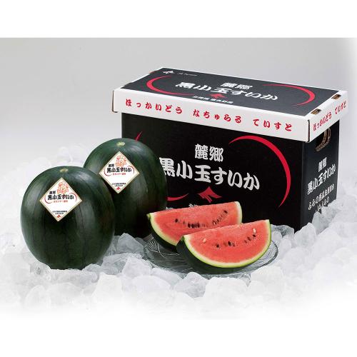 JAふらの　麓郷黒小玉すいか