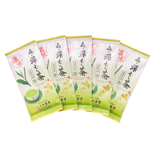 森の深蒸し茶 まろや香 100g×5袋