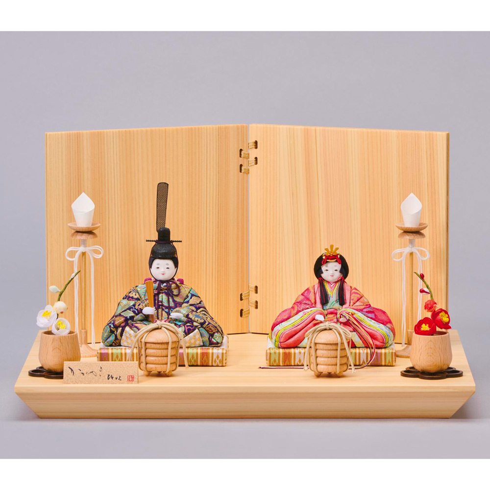 木目込み親王飾り一式