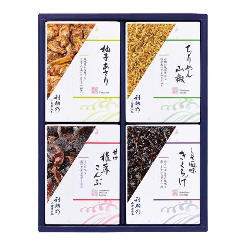 〈小倉屋山本〉ちりめん山椒 昆布詰合せ