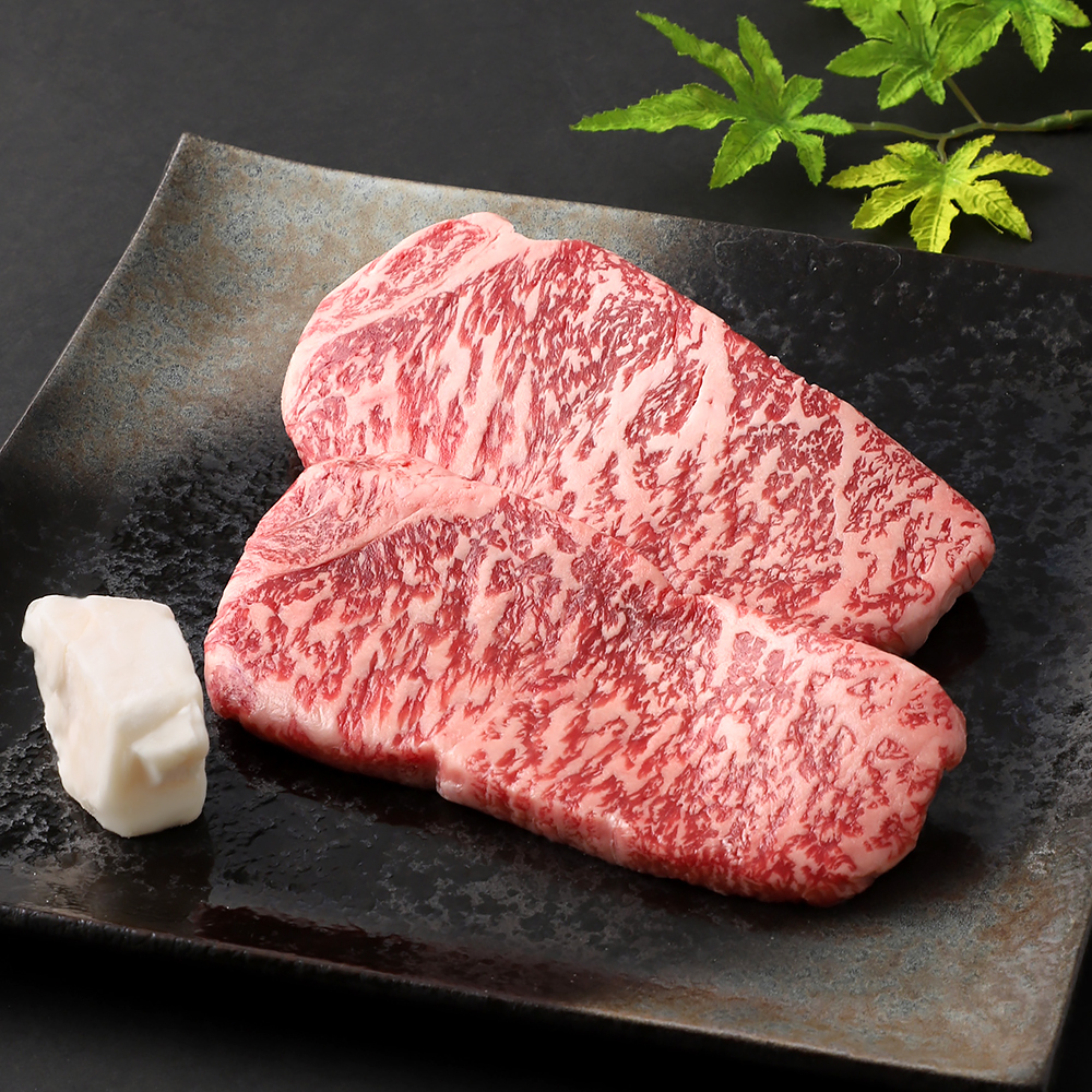 三重県産黒毛和牛A5等級「松阪牛」サーロインステーキ　180g×2枚