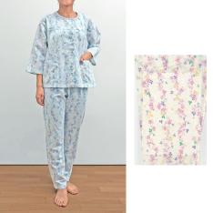 福袋 楊柳 七分袖パジャマ 2色組 M→L