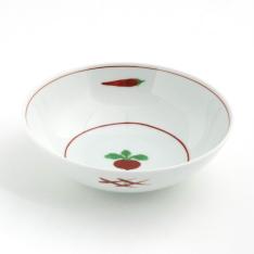 ［ご自宅用］ 赤絵かぶら 中鉢