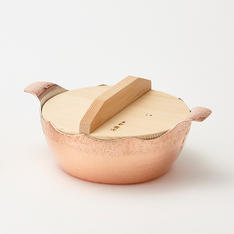 鍋　多用鍋　木蓋付　16cm→22cm