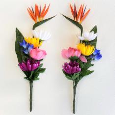 墓前用お供え仏花 極楽鳥花（1対）