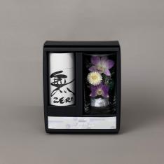 ＜APLUS（アプラス）＞グラスフラワー線香セット（無ZERO）