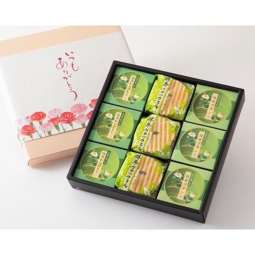 【母の日】抹茶菓子詰合せ（母の日掛け紙）