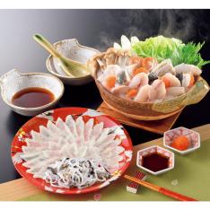 〈関とら本店〉ふく刺身とふくちりセット(約2人前)