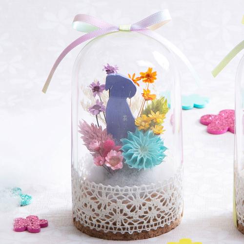 ペット用お供え花 ドライフラワー「虹のしずく／ワンちゃん」