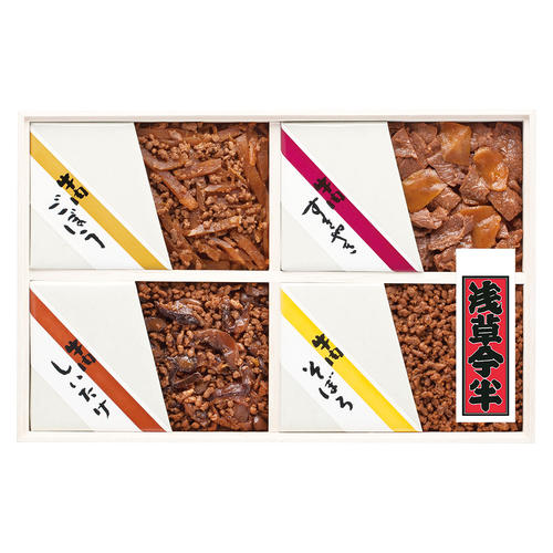 〈浅草今半〉牛肉佃煮詰合せ
