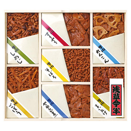 〈浅草今半〉牛肉佃煮詰合せ