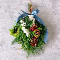 クリスマススワッグ(生花)