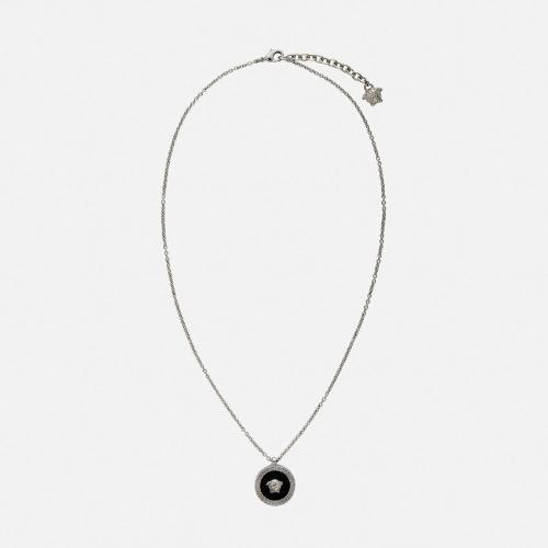 エナメル メドゥーサ ネックレス