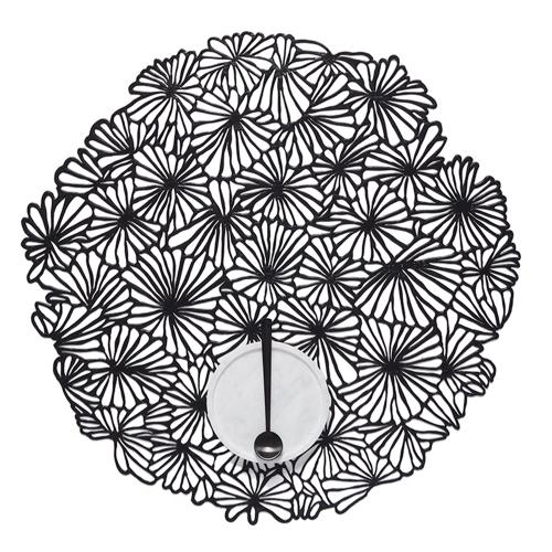 ランチョンマット Daisy(Black) 2枚組(ギフト箱なし)/2枚組(ギフト箱入り)/4枚組(ギフト箱入り)/6枚組(ギフト箱入り)