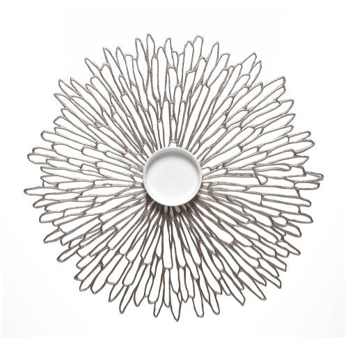 ランチョンマット Bloom(Gunmetal) 2枚組(ギフト箱なし)/2枚組(ギフト箱入り)/4枚組(ギフト箱入り)/6枚組(ギフト箱入り)