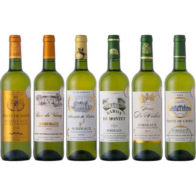 福袋 フランス・ボルドー金賞白ワイン6本セット