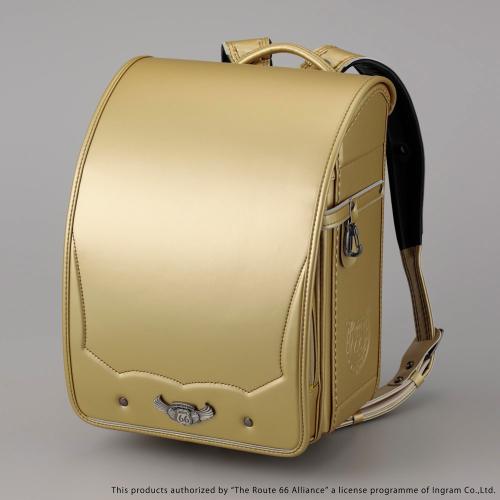 ＜ROUTE66＞ランドセル（0162-5401 ゴールド）