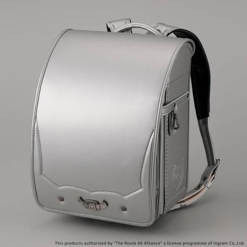 ＜ROUTE66＞ランドセル（0162-5401 シルバー）