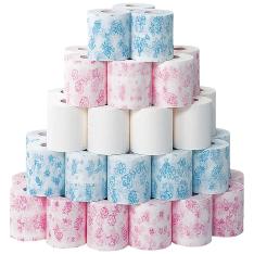すきこみ模様入 シングルトイレットペーパー 30ロール