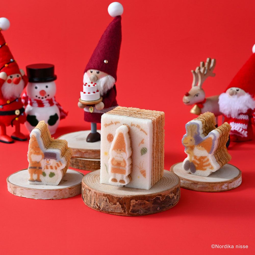 【クリスマス】ノルディカニッセの型ぬきバウム6個セット