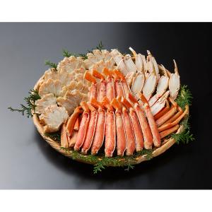 大型ボイルタラバガニと大型ボイルズワイガニ半むき身食べ比べ合計2kg福袋　　