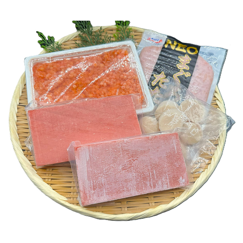 北海道産イクラ醤油入 お刺身用海鮮福袋