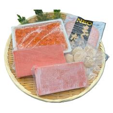 北海道産イクラ醤油入 お刺身用海鮮福袋