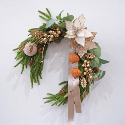 ラグジュアリークリスマススワッグ／冬の華やぐ大人のクリスマスリース ツリー ラグジュアリークリスマススワッグ／冬の華やぐ大人のクリスマスリース