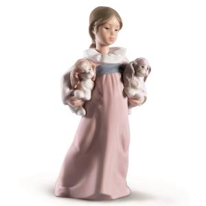 Lladro 天使 の考えごと<なんとかなるよ>（リヤドロ 天使の