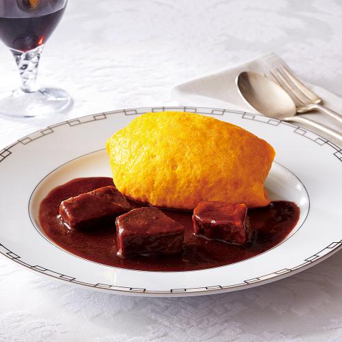 〈ホテルオークラ〉ビーフシチューのオムライス