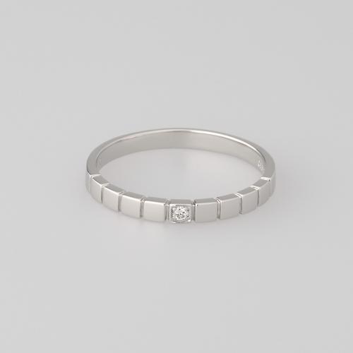 Pt900 計0.02ctダイヤリング