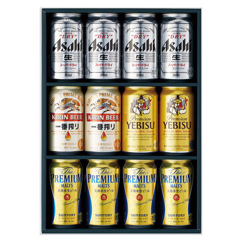 〈四大銘柄〉缶ビールセット