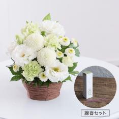 お盆のお花「夏空-なつぞら-」お線香セット
