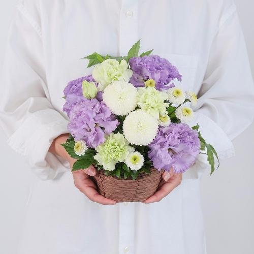 お供えのお花「夏空-なつぞら-」カラータイプ