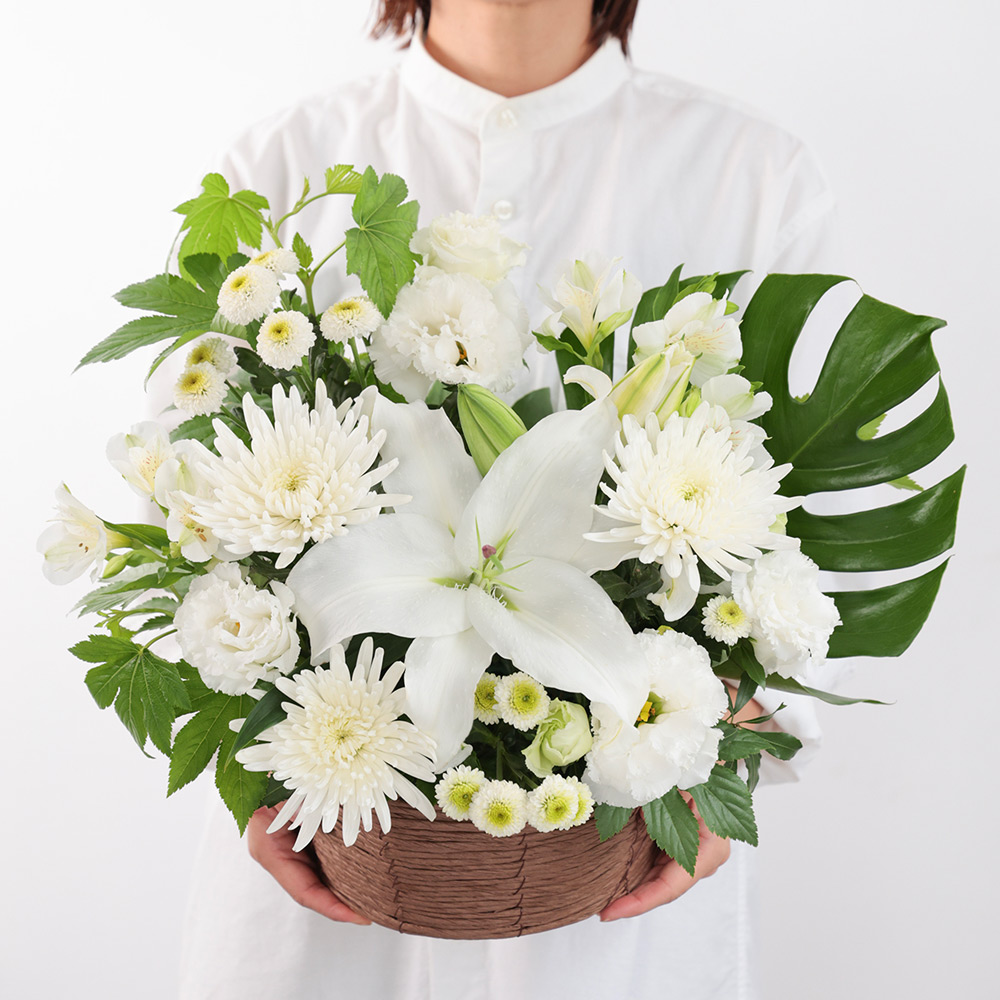お供えのお花「夏霞-なつがすみ-」
