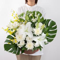 お供えのお花「夕凪-ゆうなぎ-」