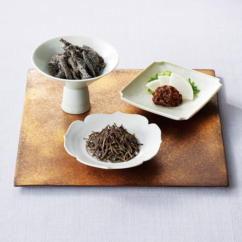 〈京都・雲月〉小松こんぶ・衣笠山・梅びしお詰合せ