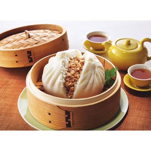 〈横浜中華街・華正樓〉肉まんセット