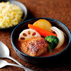 レンジで楽しむ具だくさんスープカレー3種セット
