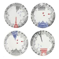 デザートプレート4枚セット サ・セ・パリ